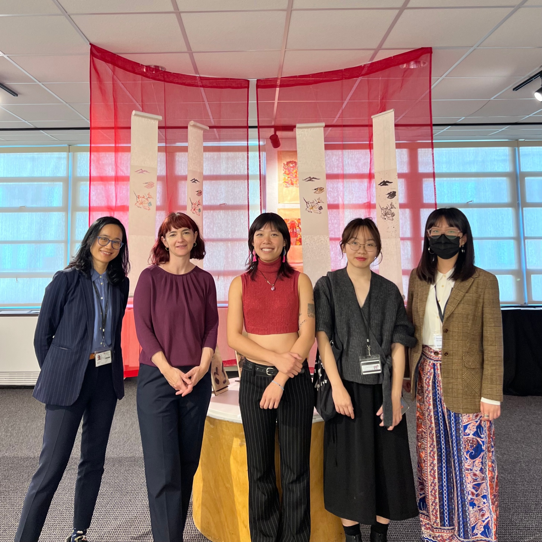 Visitors from Harvard Art Museum